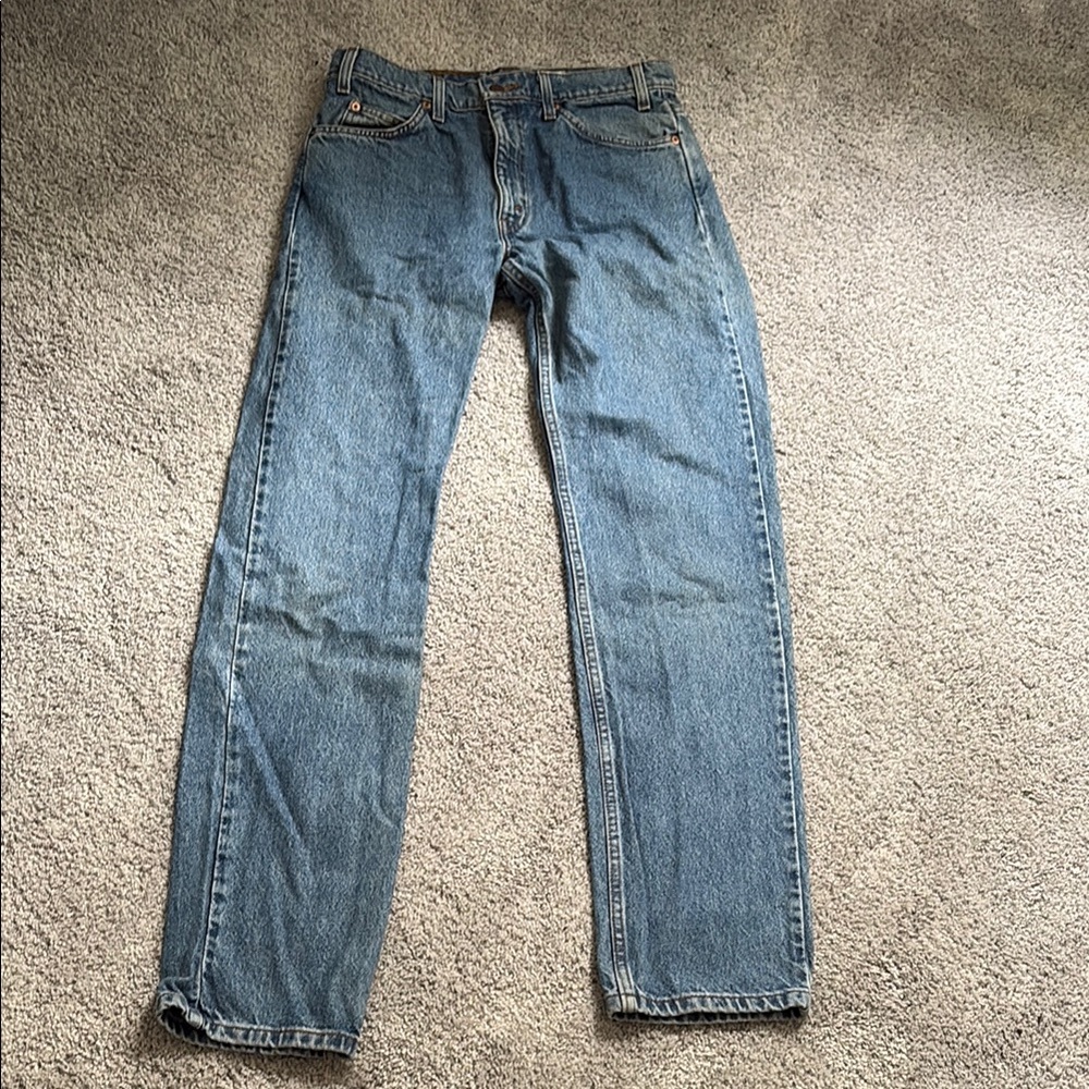 Levi's Blue Straight Jeans Classic Style
